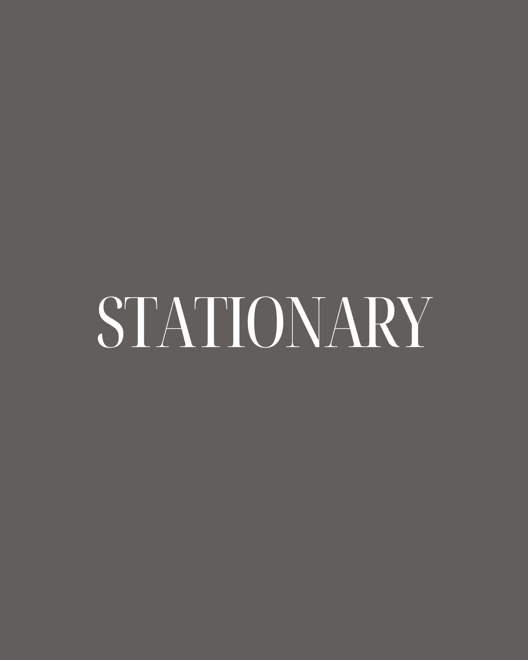 Stationary