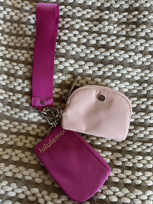 Dual Pouch Wristlet